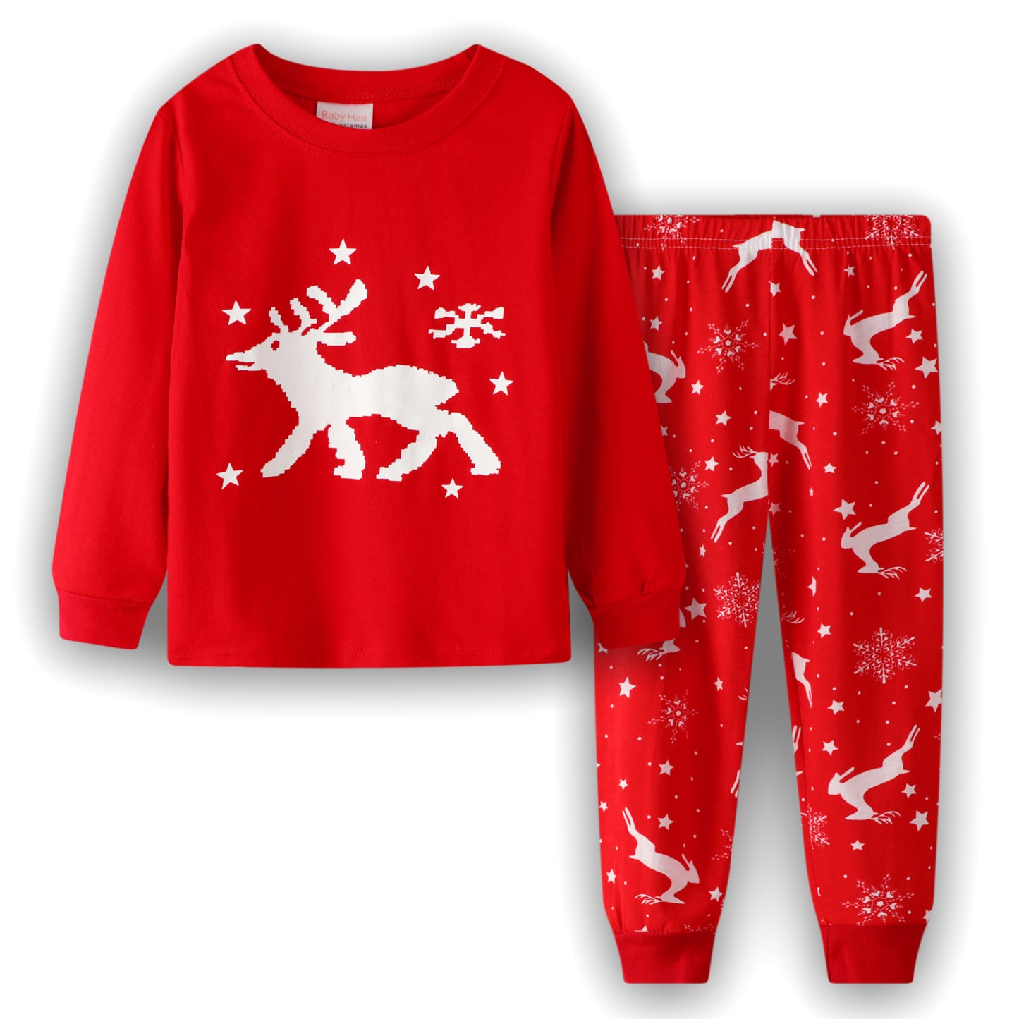 Pyjama Noel Rouge Enfant motif PJ10